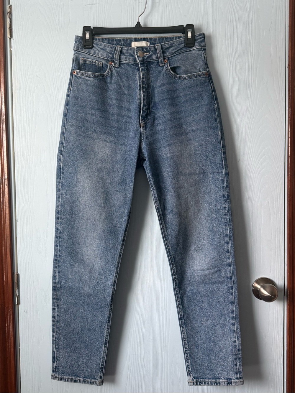 H&M Light Blue High-Rise Denim Jeans
